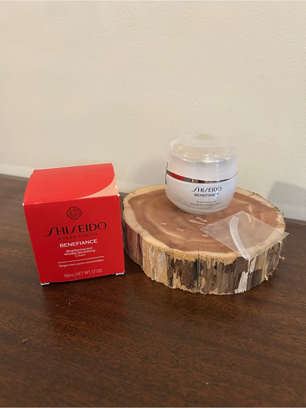 Shiseido Benefiance Brightening and Wrinkle Smoothing Cream